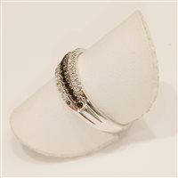 Anello Vidali Gioielli Donna in Oro bianco Zircone ANOR-39-34 - ANOR-39-34